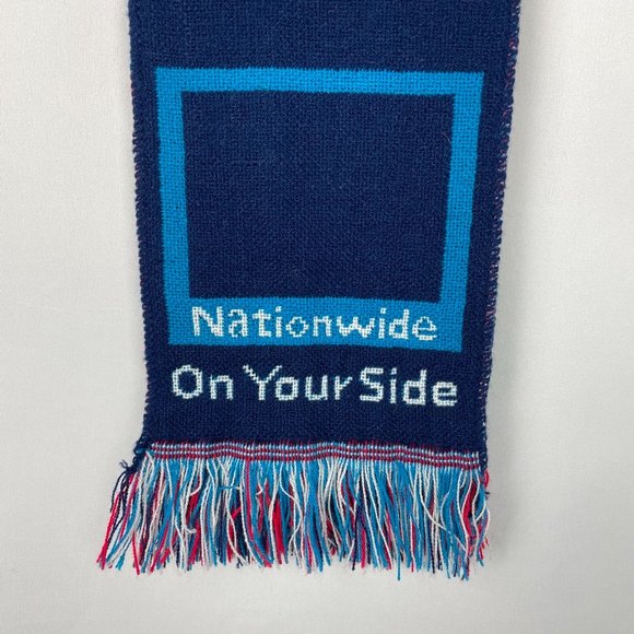 Columbus Blue Jackets CBJ Hockey Nationwide Scarf Blue Red - Picture 4 of 11